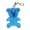 Brelok odblaskowy Teddy, niebieski  (R73235.04) - wariant niebieski