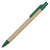 Długopis Eco, zielony/brązowy  (R73387.05) - wariant zielony