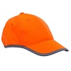 Odblaskowa czapka dziecięca Sportif, pomarańczowy  (R08717.15) - wariant pomarańczowy