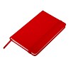 Notatnik 90x140/80k kratka Zamora, czerwony  (R64225.08) - wariant czerwony
