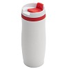 Kubek izotermiczny Viki 390 ml, czerwony/biały  (R08336.08) - wariant czerwony