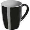 Kubek ceramiczny - czarny - (GM-80921-03) - wariant czarny