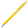 Długopis aluminiowy Touch Tip, żółty  (R73408.03) - wariant żółty