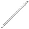 Długopis aluminiowy Touch Tip, srebrny  (R73408.01) - wariant srebrny