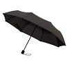 Składany parasol sztormowy Ticino, czarny  (R07943.02) - wariant czarny