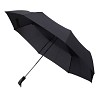 Składany parasol sztormowy Vernier, czarny  (R07945.02) - wariant czarny