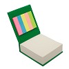 Blok z karteczkami, zielony  (R73674.05) - wariant zielony