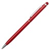 Długopis aluminiowy Touch Tip, ciemnoczerwony  (R73408.81) - wariant Bordowy