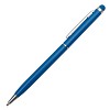 Długopis aluminiowy Touch Tip, jasnoniebieski  (R73408.28) - wariant jasno niebieski