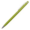 Długopis aluminiowy Touch Tip, jasnozielony  (R73408.55) - wariant jasnozielony