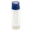 Bidon Frutello 700 ml, niebieski/transparentny  (R08313.04) - wariant niebieski
