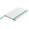 Notatnik Carmona 130/210, zielony/biały  (R64241.05) - wariant zielony
