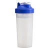 Shaker Muscle Up 600 ml, niebieski/transparentny  (R08296.04) - wariant niebieski
