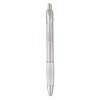Długopis z gumowym uchwytem - MANORS (KC6217-26) - wariant biały
