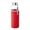 Butelka szklana 500ml - UTAH GLASS (MO9358-05) - wariant czerwony
