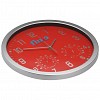 Zegar ścienny CrisMa - czerwony - (GM-41238-05) - wariant czerwony