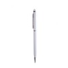 Długopis, touch pen (V1637-02) - wariant biały