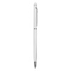 Długopis, touch pen (V1660-02) - wariant biały