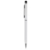Długopis, touch pen (V1537-02) - wariant biały
