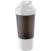 Butelka sportowa 500 ml, shaker (V9469-02) - wariant biały