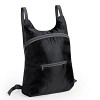 Składany plecak (V8950-03) - wariant czarny