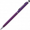 Długopis plastikowy do ekranów dotykowych - fioletowy - (GM-18786-12) - wariant fioletowy