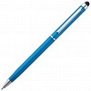Długopis plastikowy do ekranów dotykowych - jasno niebieski - (GM-18786-24) - wariant jasno niebieski