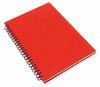 Notatnik ok. A5 (V2581-05) - wariant czerwony