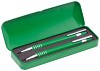 Zestaw piśmienny, długopis i ołówek mechaniczny (V1463-06) - wariant zielony