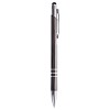 Długopis, touch pen (V1701-19) - wariant szary