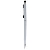 Długopis, touch pen (V1537-32) - wariant srebrny