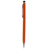 Długopis, touch pen (V1537-07) - wariant pomarańczowy