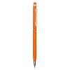 Długopis, touch pen (V1660-07) - wariant pomarańczowy