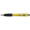 Długopis, touch pen (V1315-08) - wariant żółty