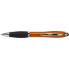 Długopis, touch pen (V1315-07) - wariant pomarańczowy