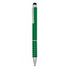 Długopis, touch pen (V3245-06) - wariant zielony
