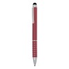 Długopis, touch pen (V3245-12) - wariant burgundowy