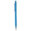 Długopis, touch pen (V1637-23) - wariant jasno niebieski