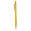 Długopis, touch pen (V1637-08) - wariant żółty