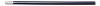 Ołówek drewniany z gumką (V6107-04) - wariant granatowy