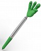 Długopis plastikowy CrisMa Smile Hand - zielony - (GM-13415-09) - wariant zielony