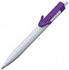 Długopis plastikowy CrisMa Smile Hand - fioletowy - (GM-14445-12) - wariant fioletowy