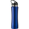 Próżniowa butelka sportowa 500 ml ze słomką (V8467-11) - wariant niebieski