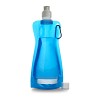 Składana butelka 420 ml z karabińczykiem (V6503-11) - wariant niebieski
