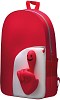 Plecak CrisMa Smile Hand - czerwony - (GM-64445-05) - wariant czerwony