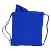 Worek ze sznurkiem, ręcznik (V8453-11) - wariant niebieski