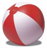 Dmuchana piłka plażowa (V6338-05) - wariant czerwony