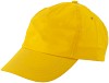 Czapka z daszkiem (V7065-08) - wariant żółty