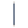 Drewniany ołówek z gumką (V7682-04) - wariant granatowy