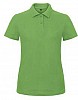 Koszulka polo damska 180g/m2 - real/light green - (GM-54742-5037) - wariant real/light green